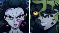 Daki and Gyutaro as seen in Demon Slayer (Image Via Ufotable)
